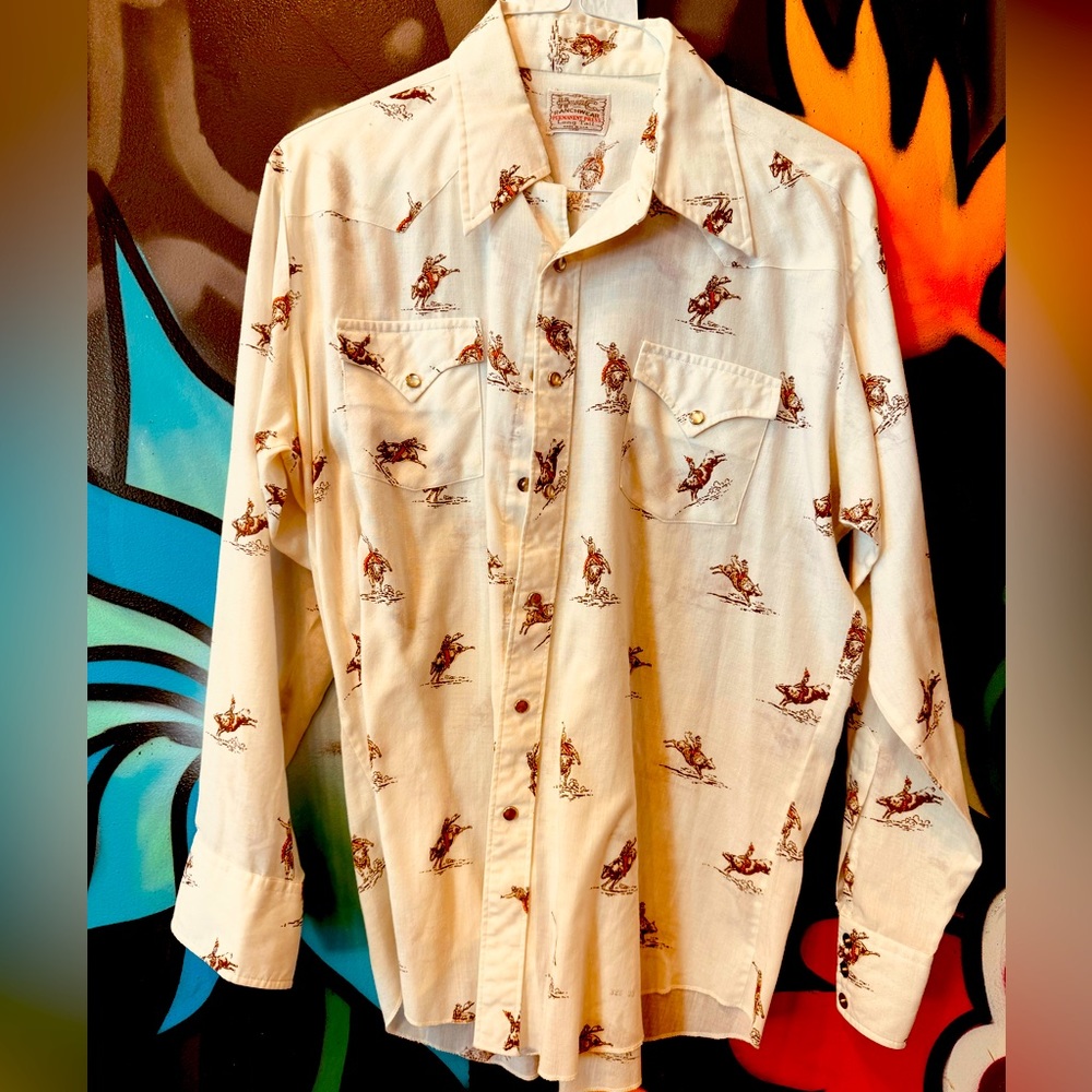 Vintage western button up